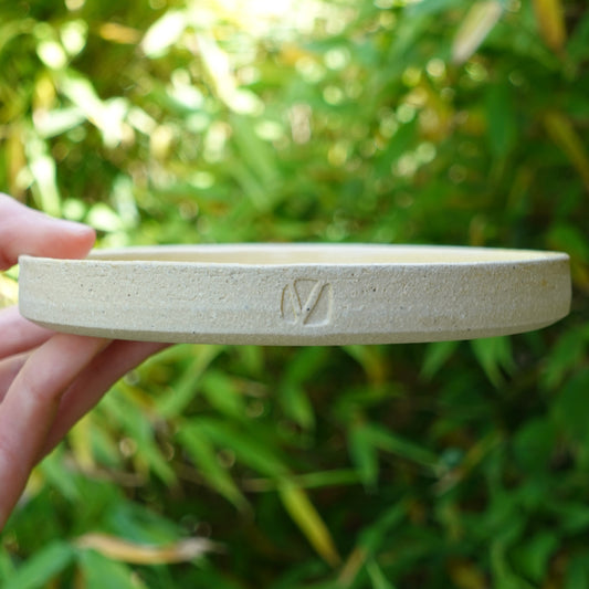 RIVAGE, sous-tasse jaune