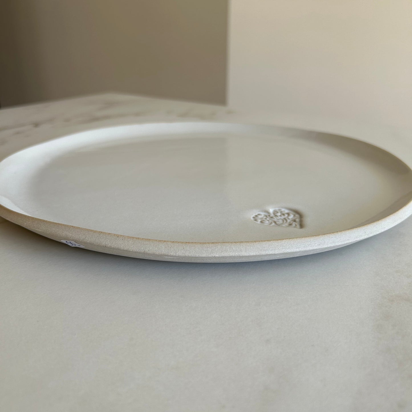 COEUR, plat rond 32cm