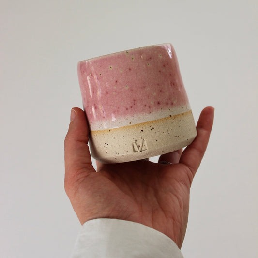 RIVAGE, tasse sans anse rose