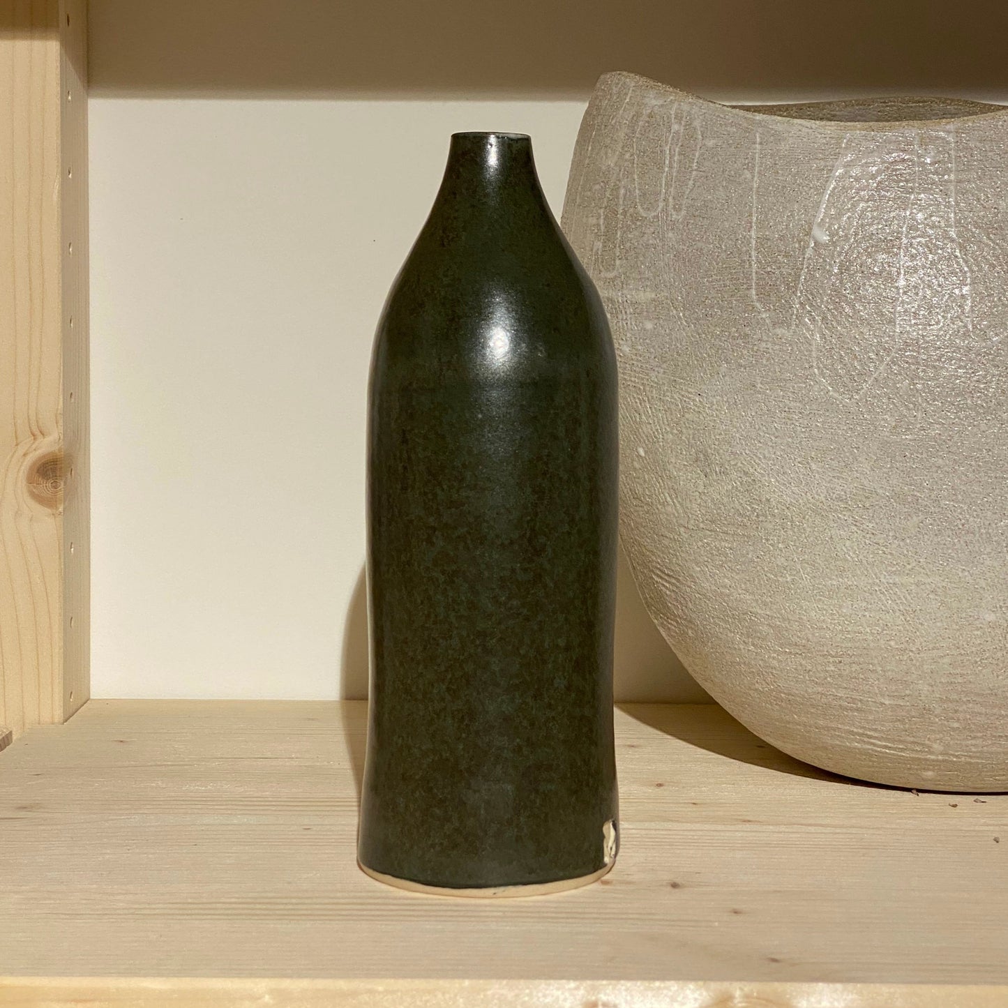 VERT-SÉPIA, vase