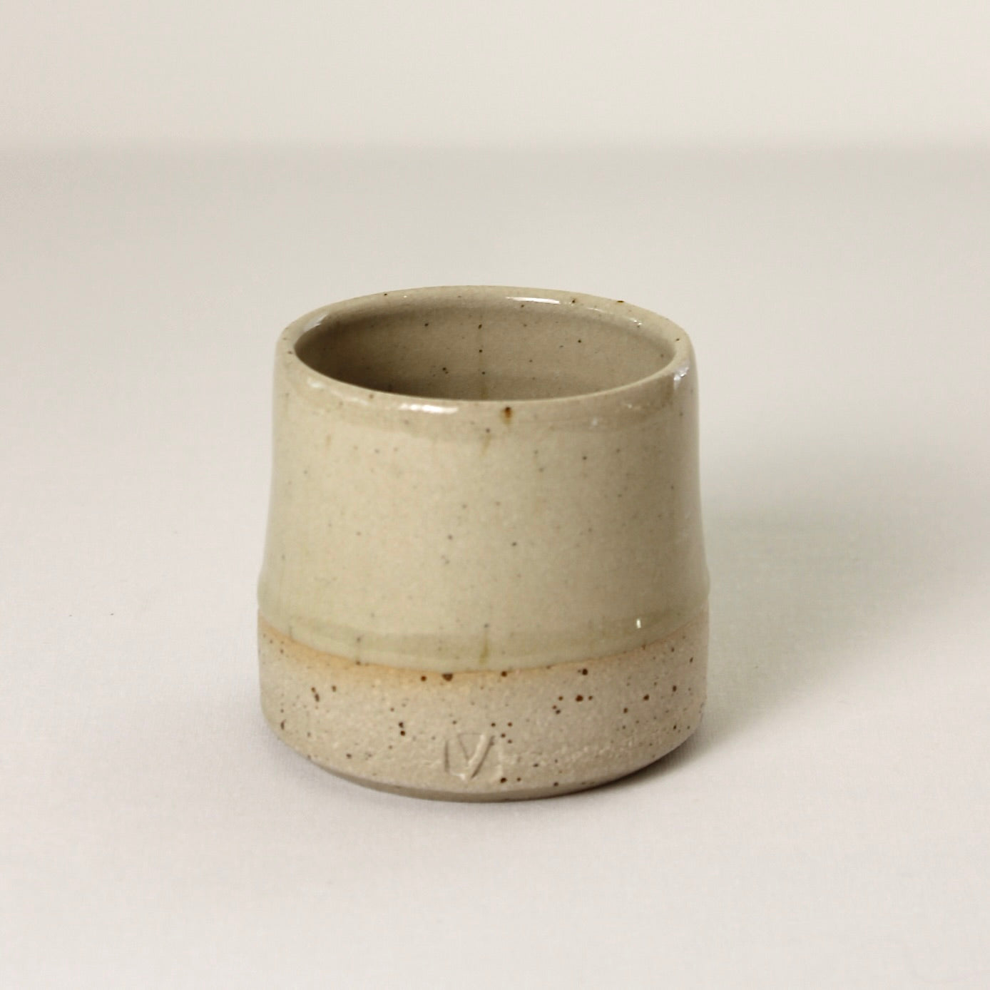 RIVAGE, tasse sans anse beige