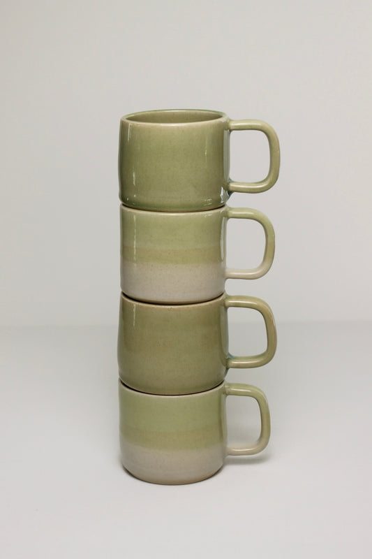 BRUME, tasse à café verte