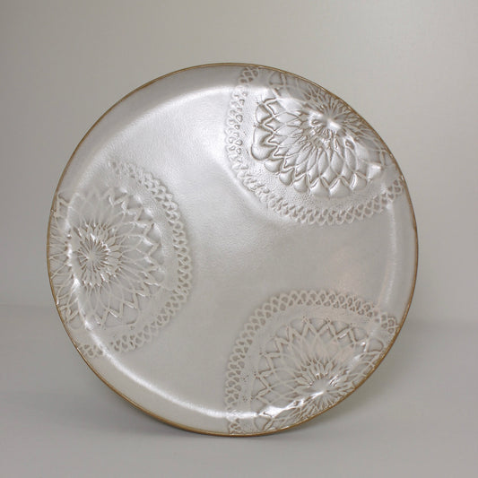 DENTELLE, plat de présentation 34cm