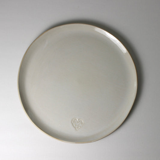 COEUR, plat rond 34cm