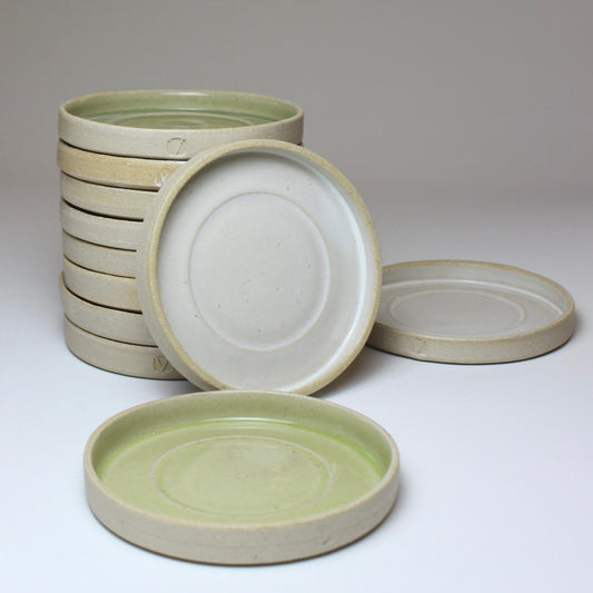 RIVAGE, sous-tasse verte