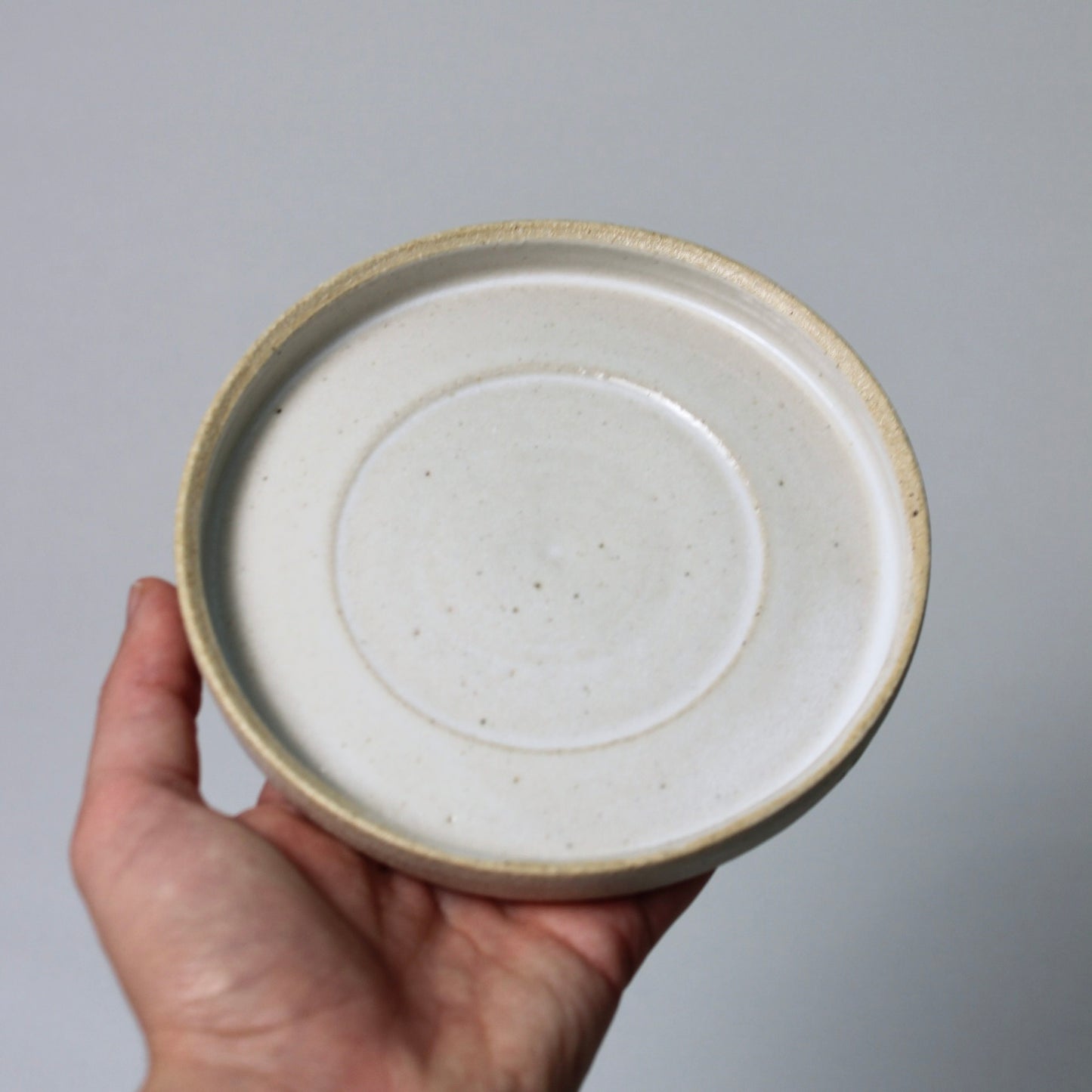 RIVAGE, sous-tasse blanche