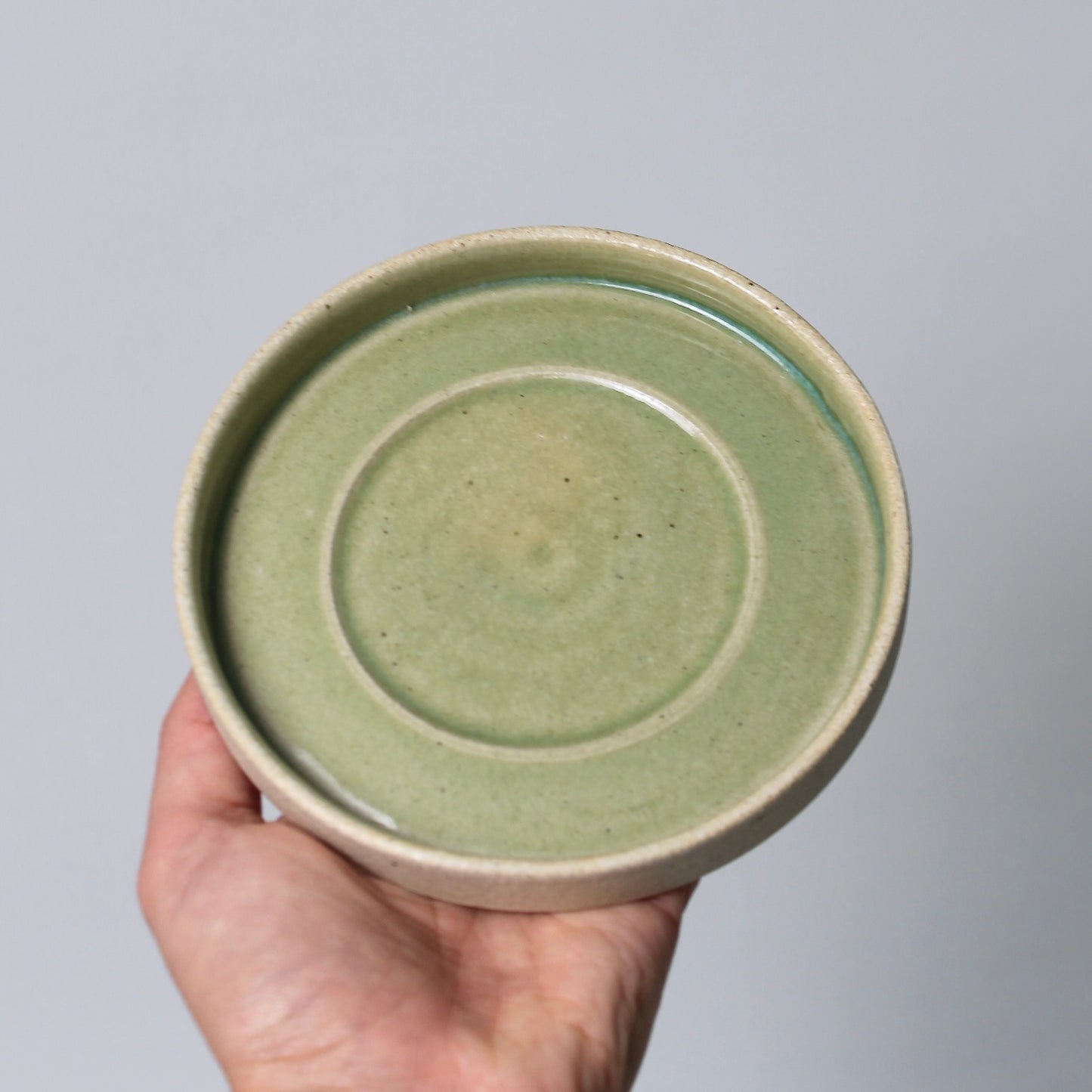 RIVAGE, sous-tasse verte