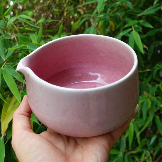 PINKU, matcha bowl
