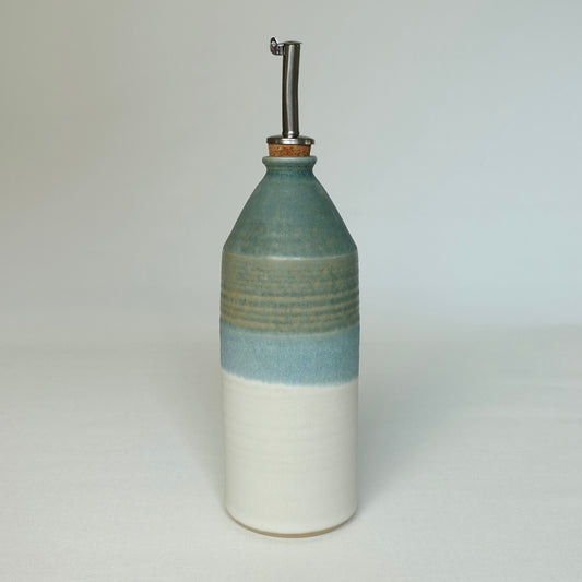 Bouteille d'huile en deux tons