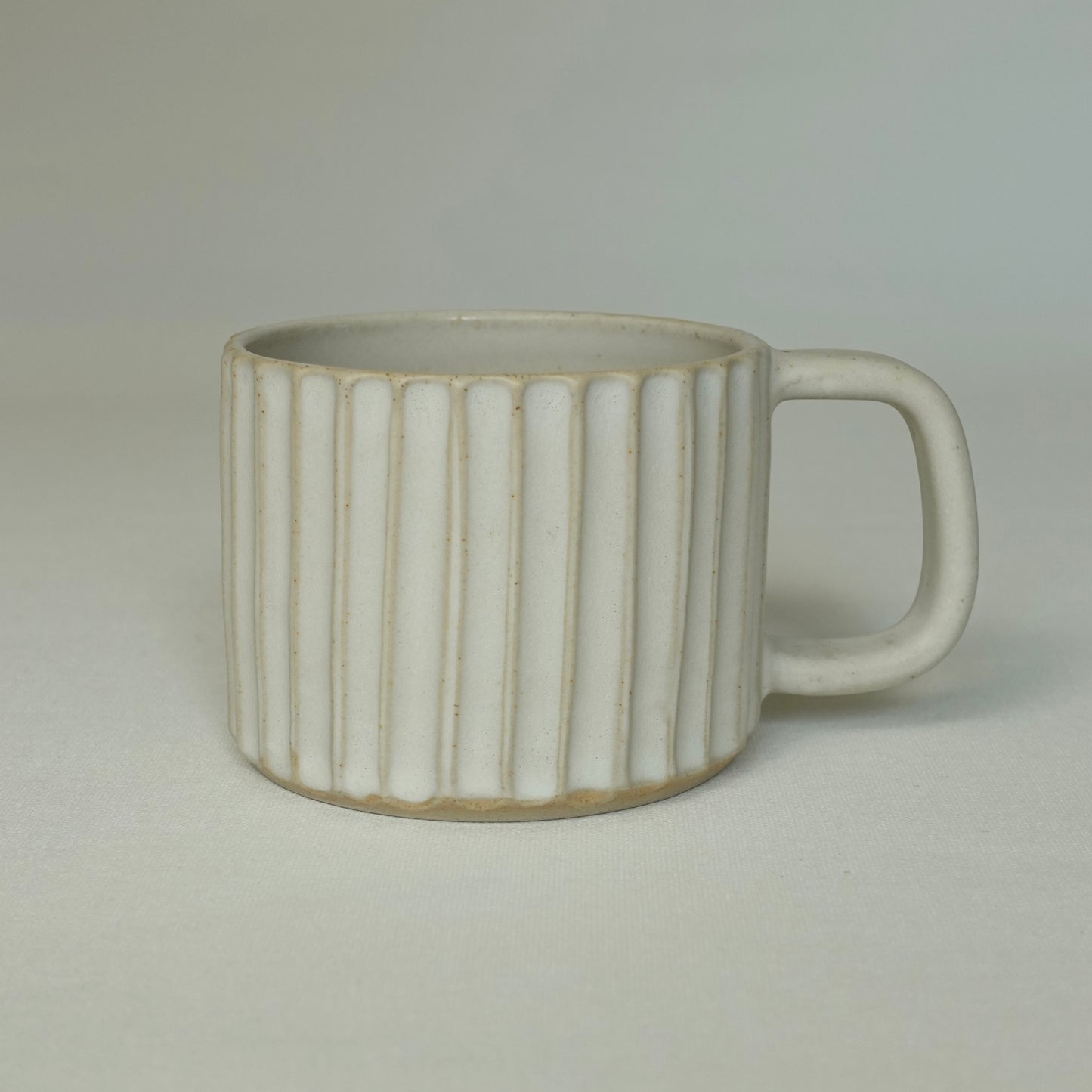 WHITE MATTE WAVE, tasse 190ml NEW