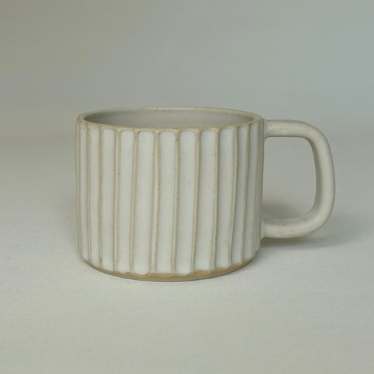 WHITE MATTE WAVE, tasse 190ml NEW