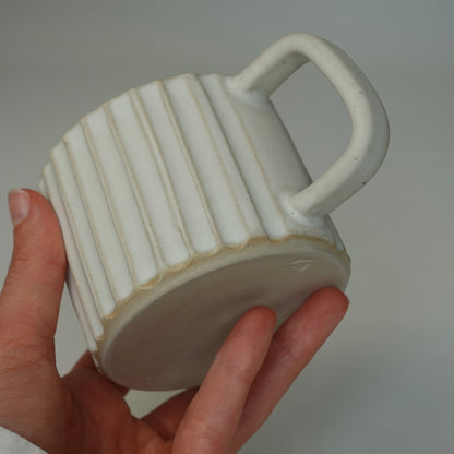 WHITE MATTE WAVE, tasse 190ml NEW