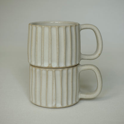 WHITE MATTE WAVE, tasse 120ml NEW