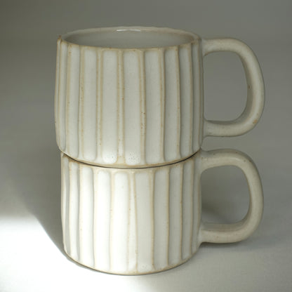 WHITE MATTE WAVE, tasse 120ml NEW