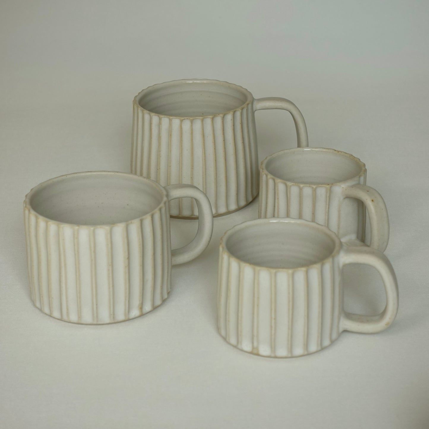WHITE MATTE WAVE, tasse 190ml NEW