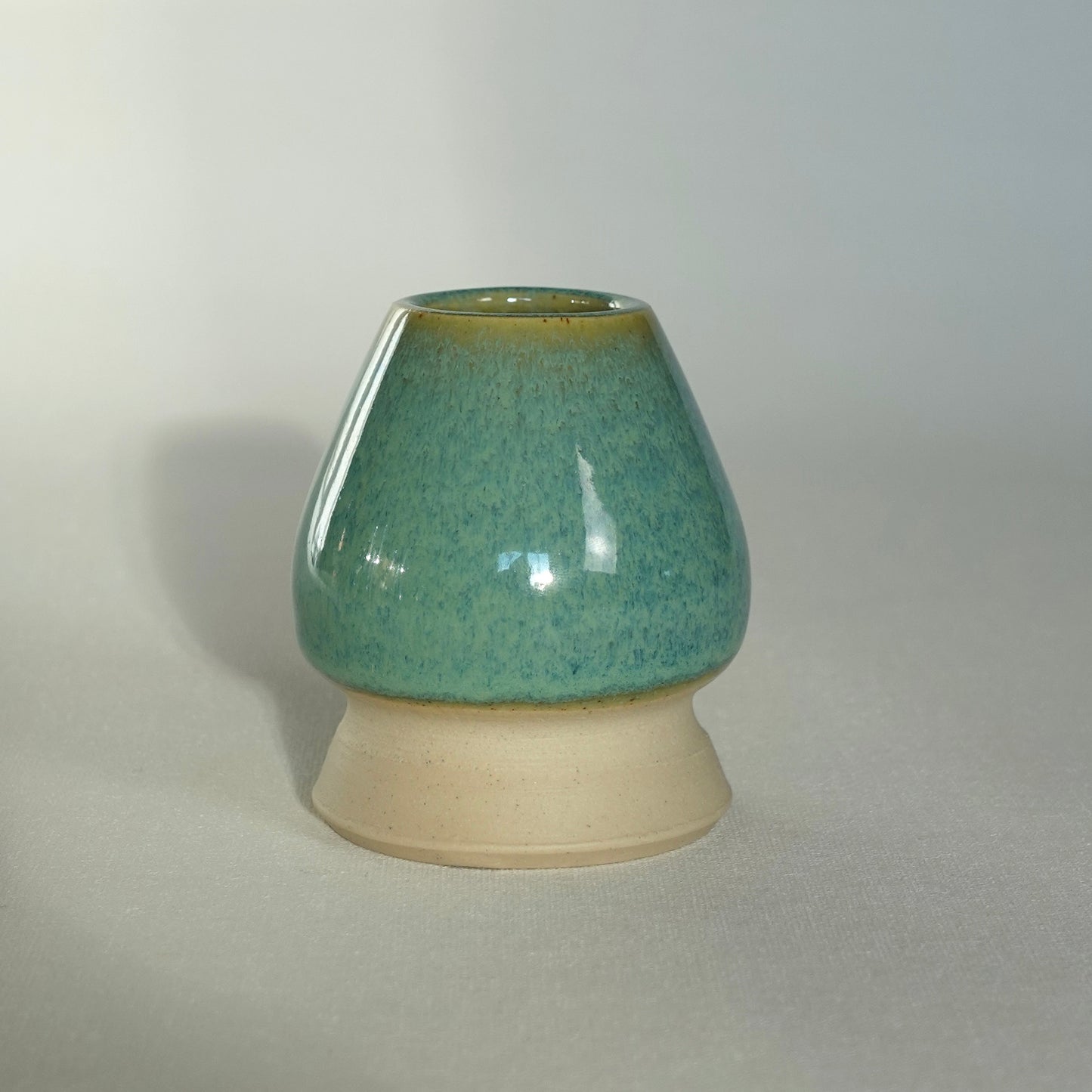 Support pour fouet en bambou bleu