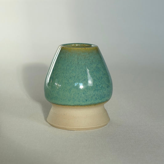 Support pour fouet en bambou bleu