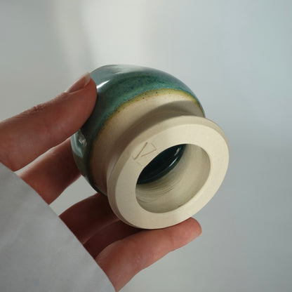 Support pour fouet en bambou bleu