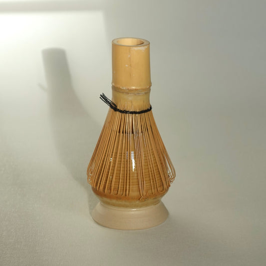 Support pour fouet en bambou ocre