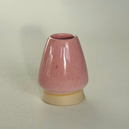 Support pour fouet en bambou rose