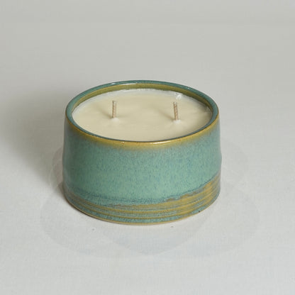 Bougie parfumée bleue Pain d'épices