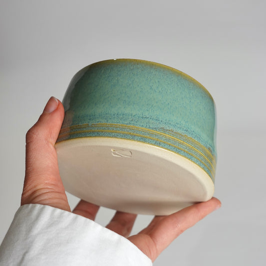 Bougie parfumée bleue Pain d'épices