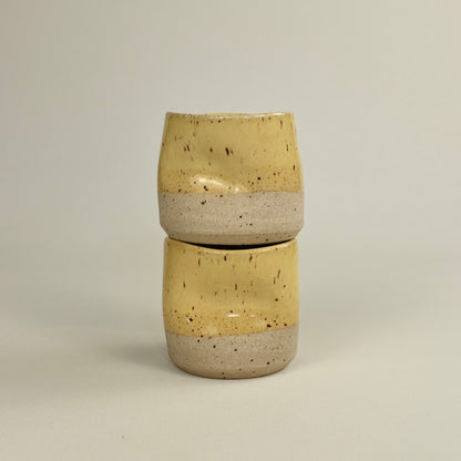 RIVAGE, yellow handleless cup