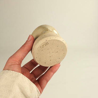 RIVAGE, yellow handleless cup