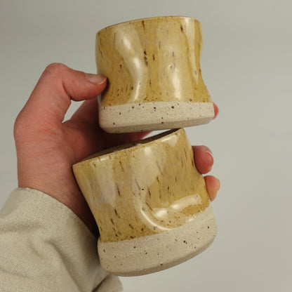 RIVAGE, yellow handleless cup