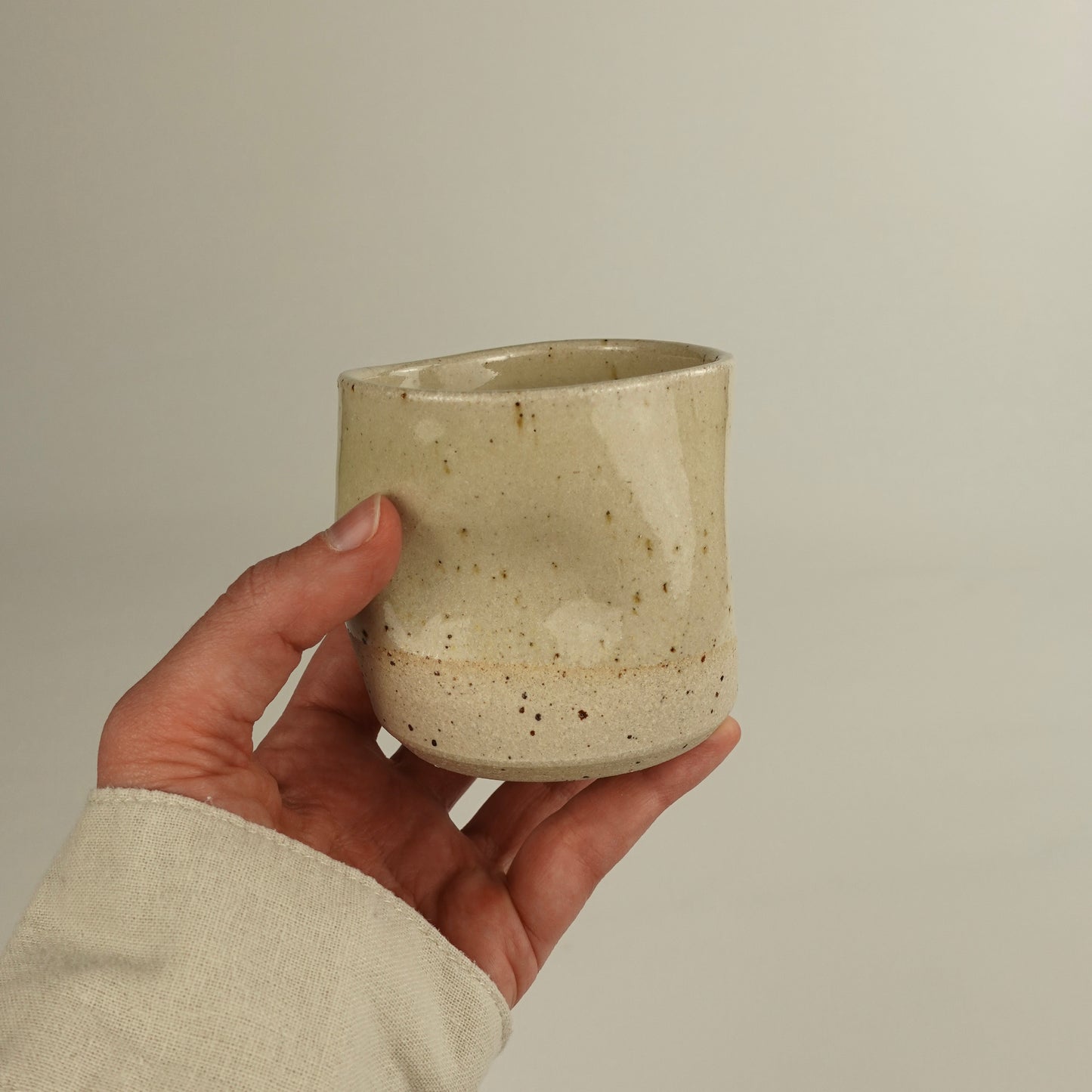 ALBA, tasse moyenne beige