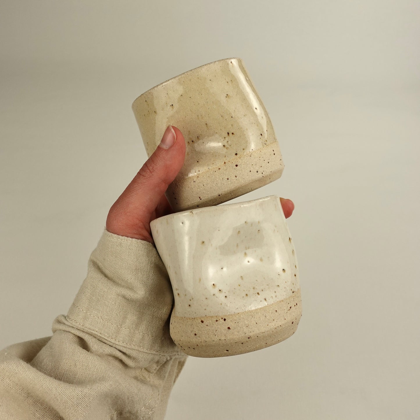 ALBA, tasse moyenne beige