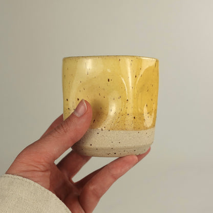 RIVAGE, yellow handleless cup