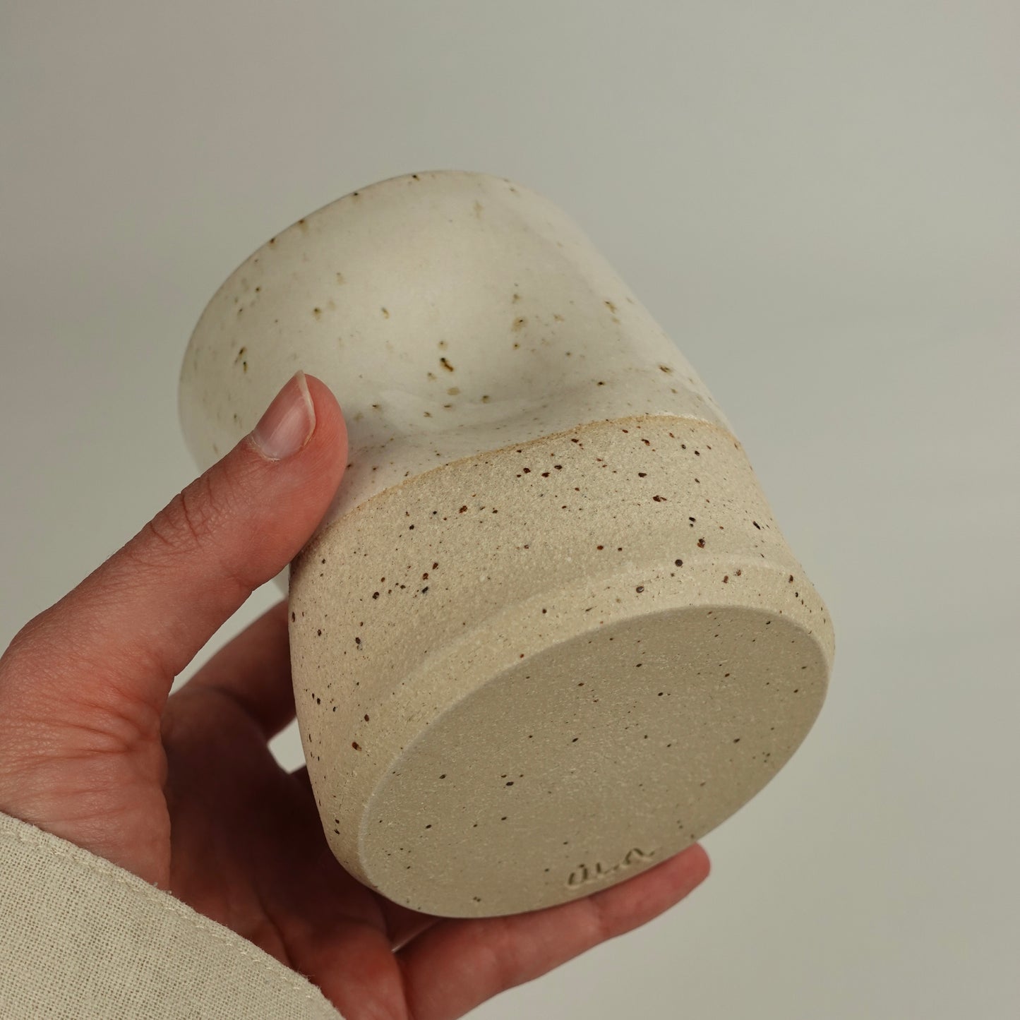 ALBA, tasse grande blanche