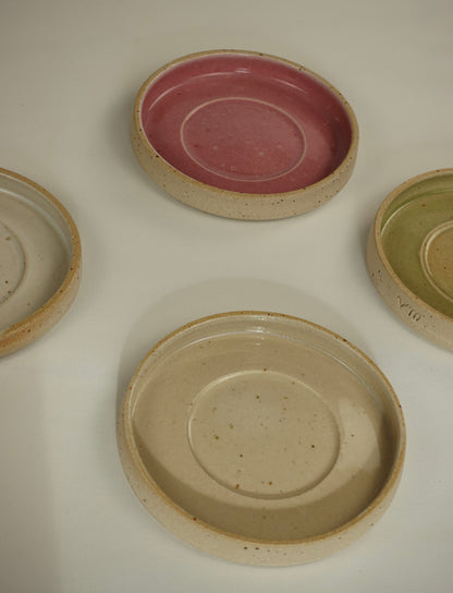MINI RIVAGE, sous-tasse beige