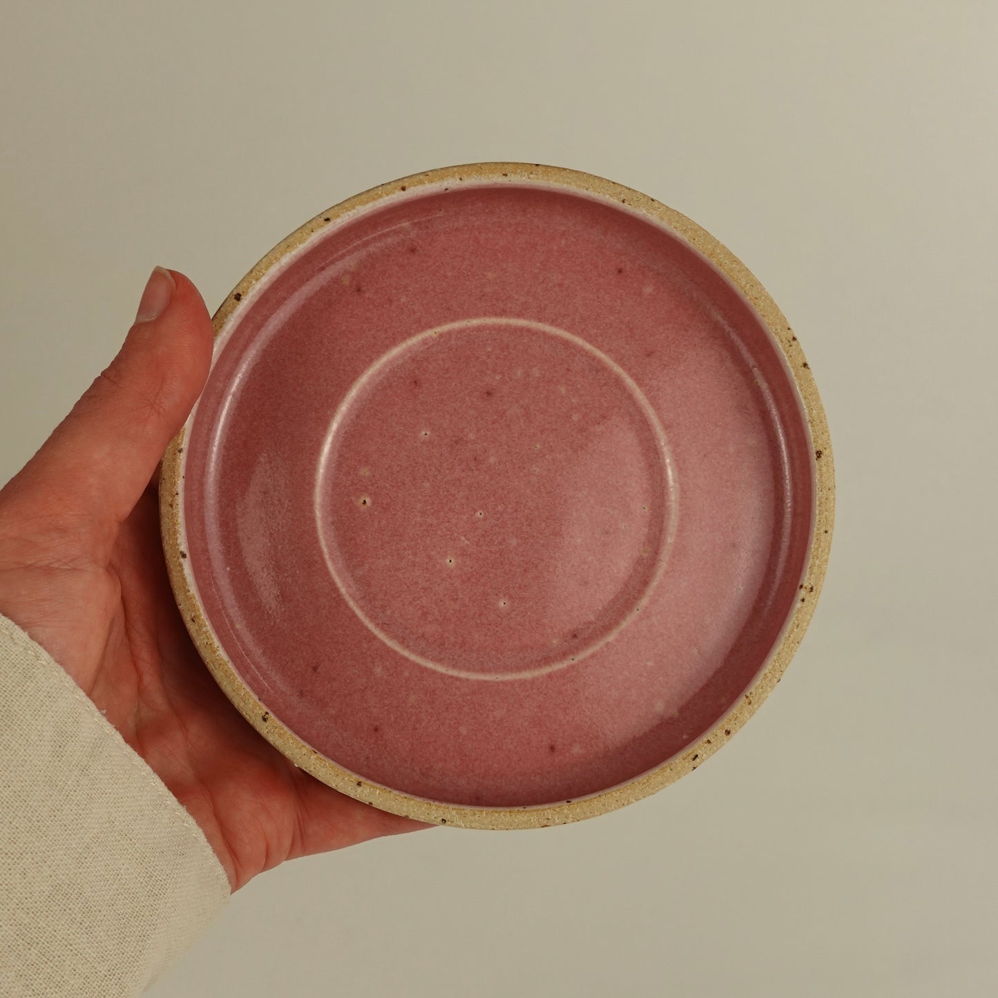 MINI RIVAGE, sous-tasse rose