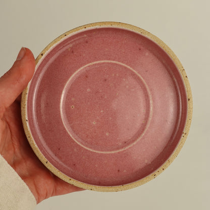 MINI RIVAGE, sous-tasse rose