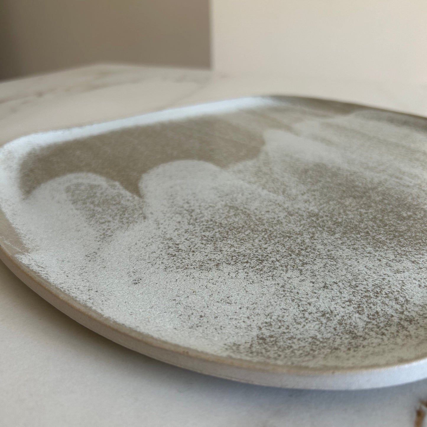Asymmetrical dish