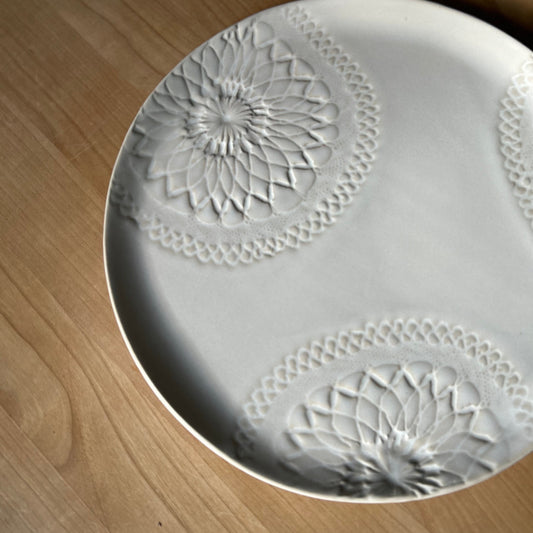 DENTELLE, plat de présentation 32cm