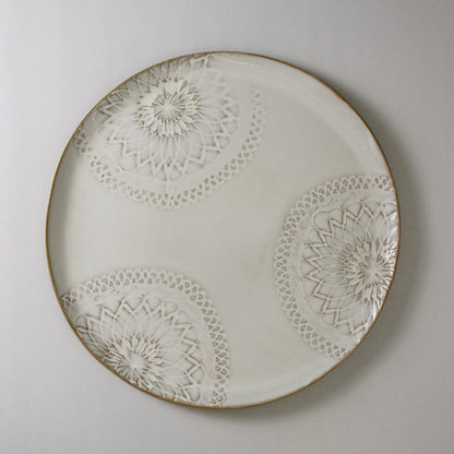 DENTELLE, plat de présentation 34cm