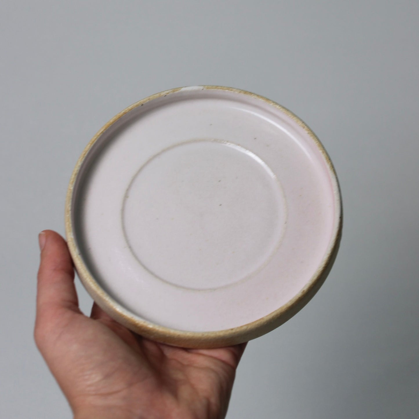 RIVAGE, sous-tasse rose