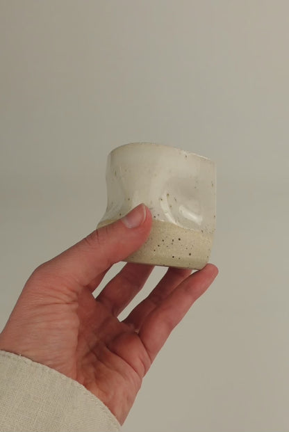 RIVAGE, yellow handleless cup