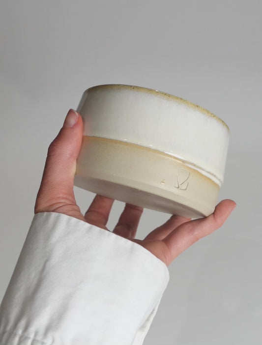 Bougie parfumée blanche Marrons glacés